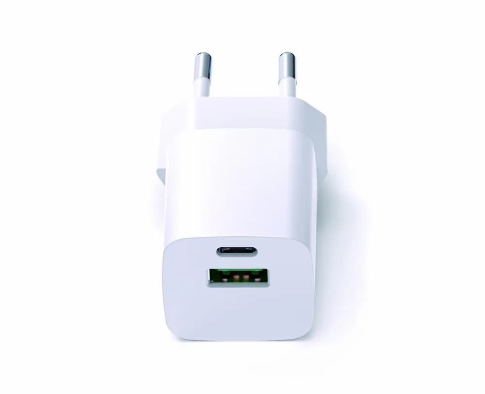 INCARCATOR SERIOUX 30W USB-C & USB-A de perete, Alimentator/încărcător cu USB, Ieșire USB-C: USB-C: 5V/3A, 9V/3A, 12V/2,5A, 15V/2,0A, 20V1,5A (30W) PPS: 3,3V-11V/3,0A, 3,3V-16,0V/2,0A (33W), USB-A: 5V/3A, 9V/2A, 12V/1,5A (18W) USB-C+USB-A: 5V/3A (15W) — miniatură