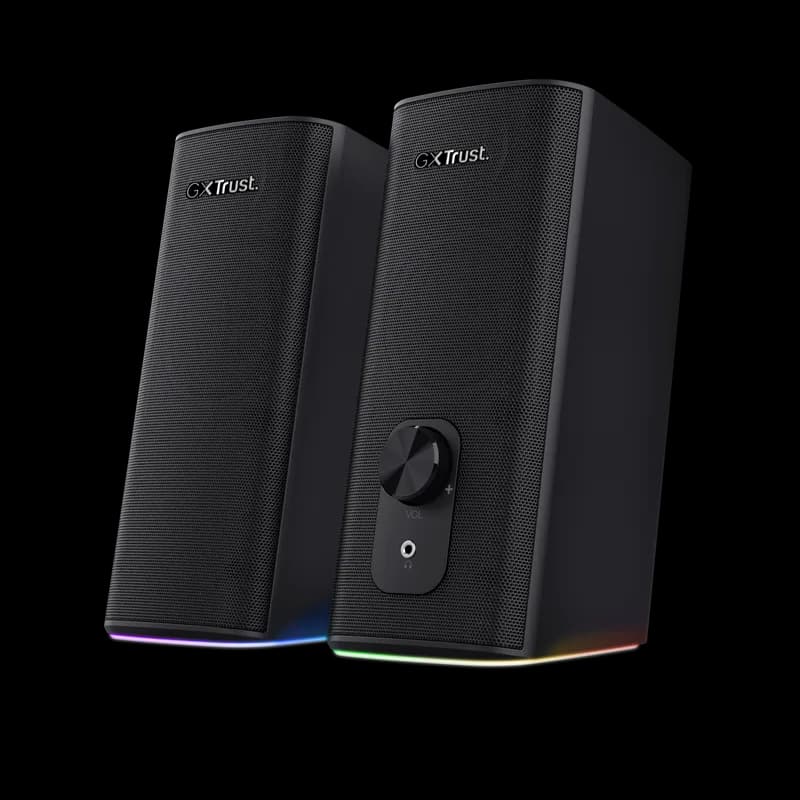 Boxe Trust GXT 612 Cetic, putere maxim iesire 18W, frecventa de raspuns 20 Hz - 20.000 Hz, impendanta 10000 Ohm, negru — miniatură