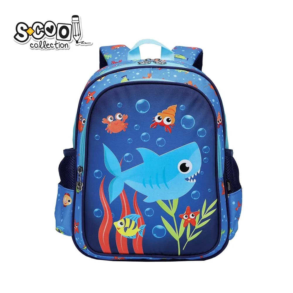 Ghiozdan gradinita, 33x27x15 cm, SHARK - S-COOL