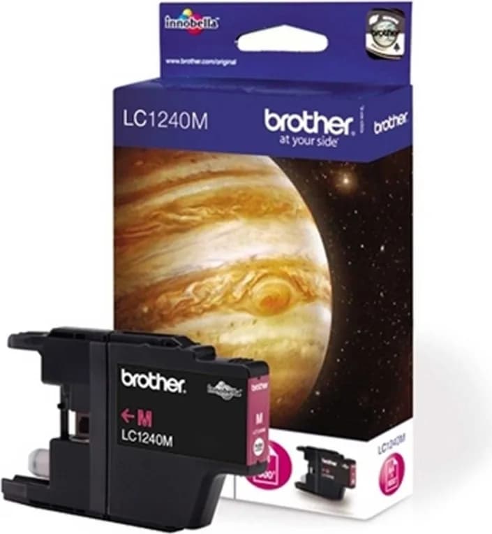 Cartus Cerneala Original Brother Magenta, LC1240M, pentru DCP-J525W|J725|J925|MFC-J430|J625|J5910|J6510|J6910, 600, "LC1240M"