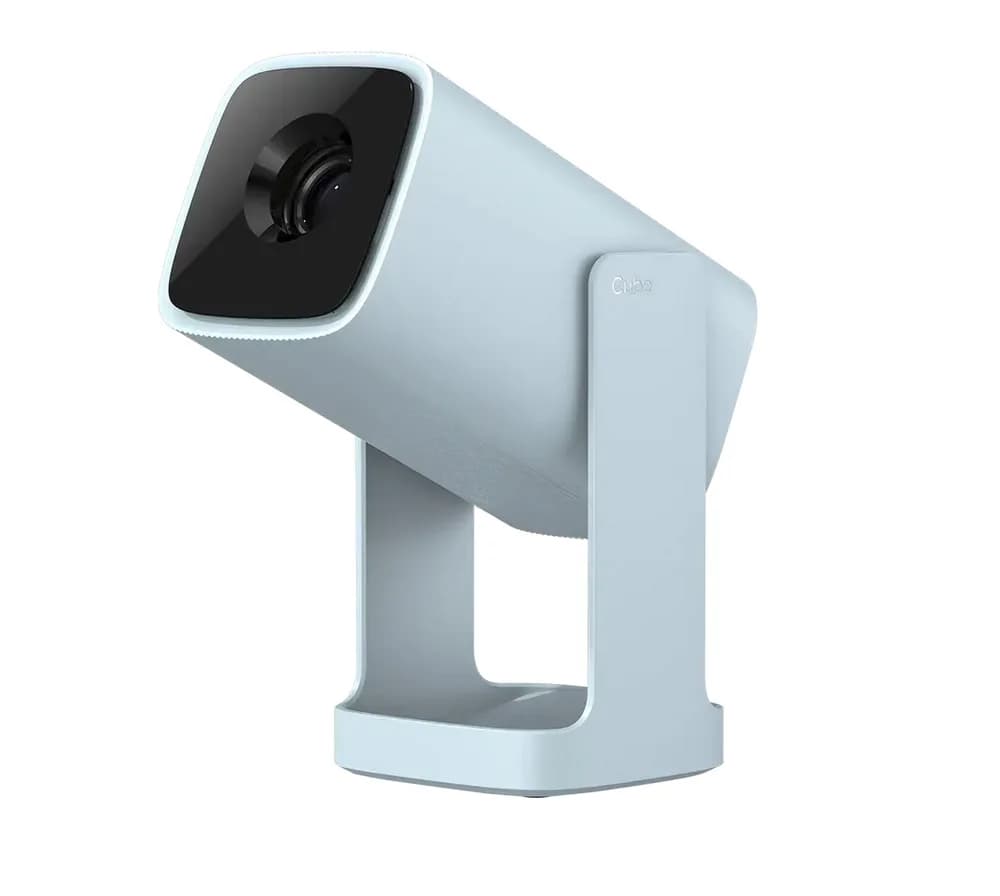 Videoproiector Xiaomi Wanbo Cube 1, LCD, 200 ISO lumeni, Android TV 11, Difuzor 8 W, HDMI, USB, AUX Albastru