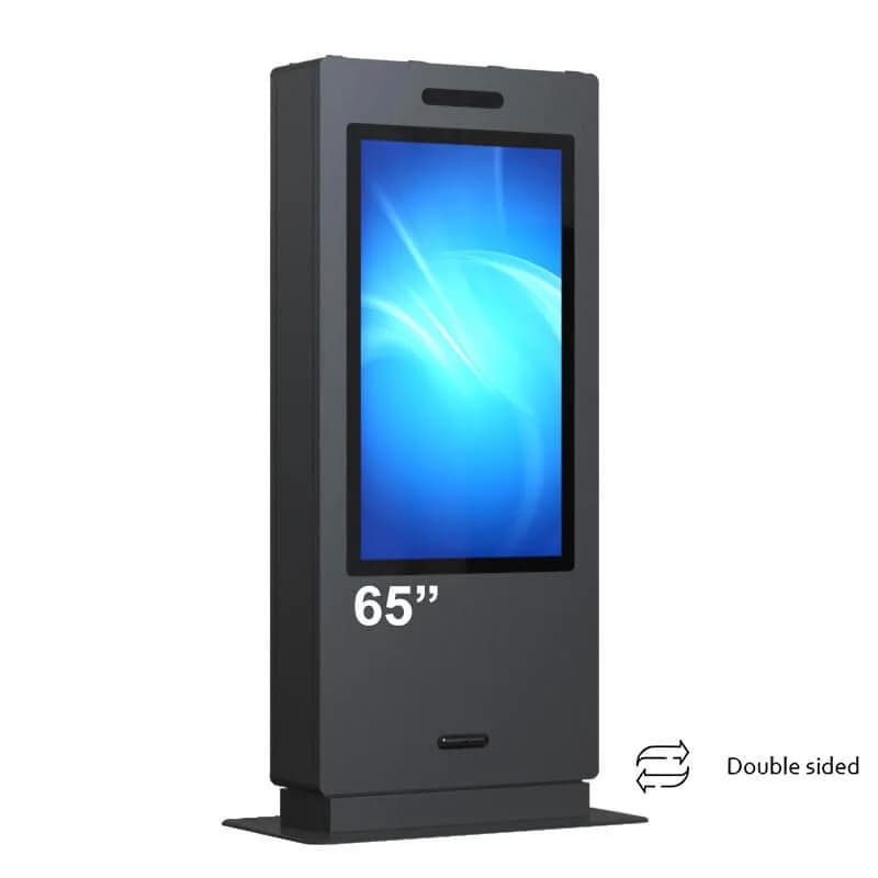 Kiosk / Totem Outdoor back-to-back 65'' Android11 - EVOBOARD 650ODDLAZ, display 65", 4K, 4000 NITS