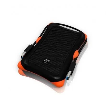 HDD extern portabil Silicon Power Armor A30 2TBAnti-shock USB 3.0 negru "SP020TBPHDA30S3K"