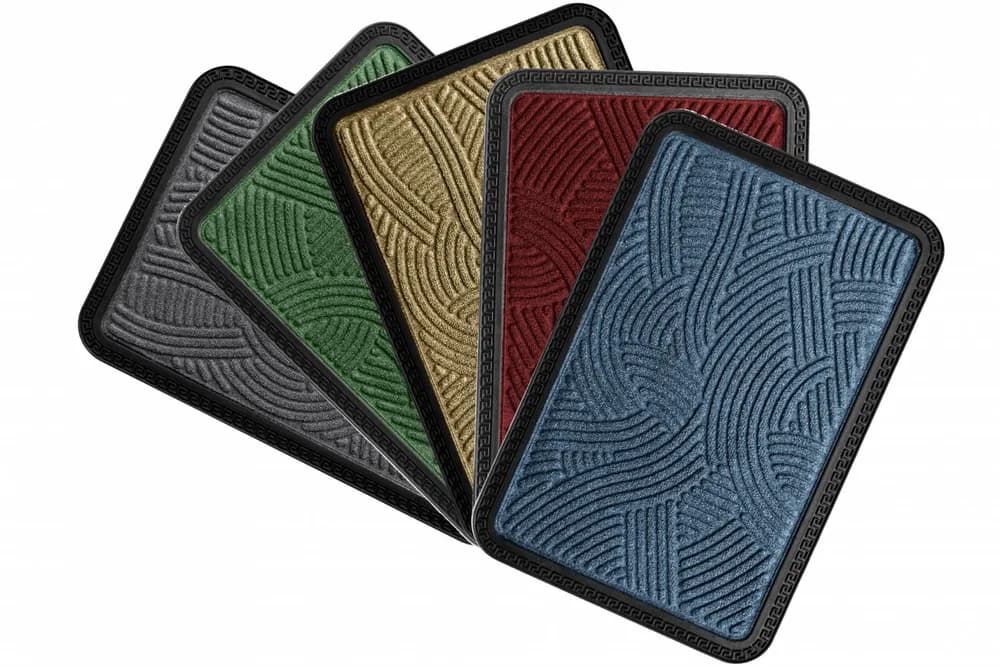 COVORAS INTRARE ANTIDERAPANT CU MARGINE CAUCIUCATA 40X60 CM, MARO, HEINNER HOME — miniatură