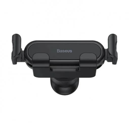 SUPORT AUTO Baseus Stable Gravitational, pt. SmartPhone, fixare grilaj ventilatie, negru "SUWX010001" - 6932172616830 — miniatură
