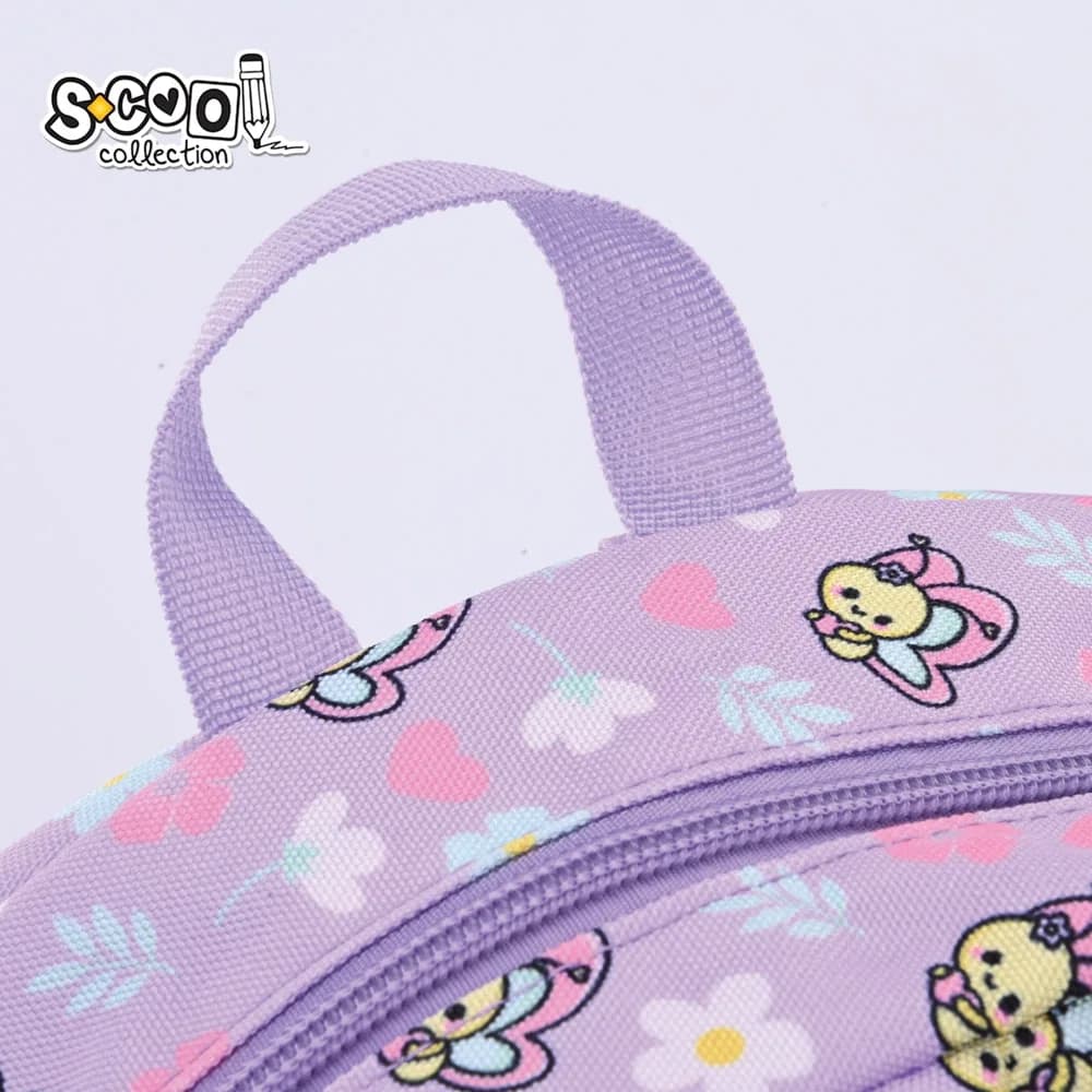 Ghiozdan gradinita, 30x24x9 cm, LITTLE BUTTERFLY - S-COOL — miniatură