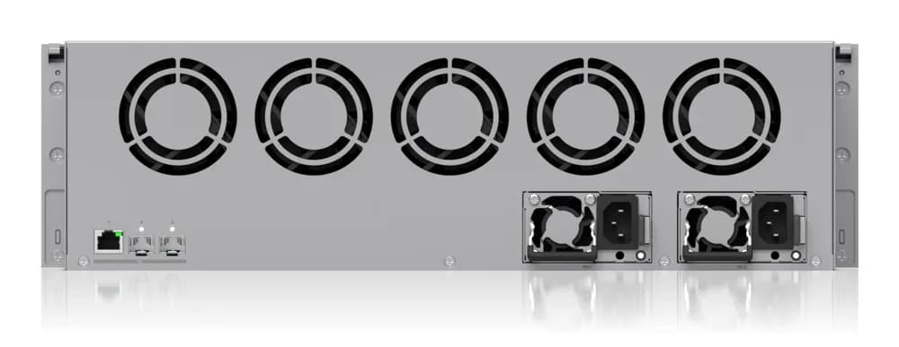 Ubiquiti 3U NVR with (16) 2.5/3.5" drive bays, supporting up to (70) 4K cameras or (210) Full HD cameras "ENVR-EU" — miniatură