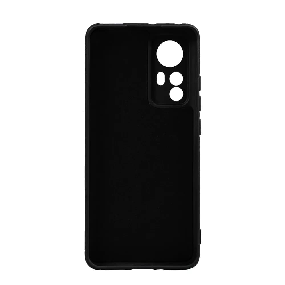 Husa Xiaomi 12 X Spacer, negru, grosime 2mm, material flexibil silicon + interior cu microfibra "SPPC-XI-12X-SLK" — miniatură