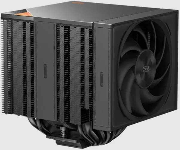 COOLER PCCooler "RZ820" skt. universal, racire cu aer, vent. 1x140mm si 1x120mm, 500 - 2200 rpm, 4+4 heatpipes, inaltime 165mm, iluminare ARGB,"RZ820 BK" — miniatură