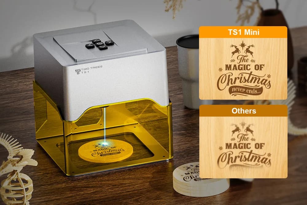 Gravator laser TwoTrees TS1 Mini Machine — miniatură