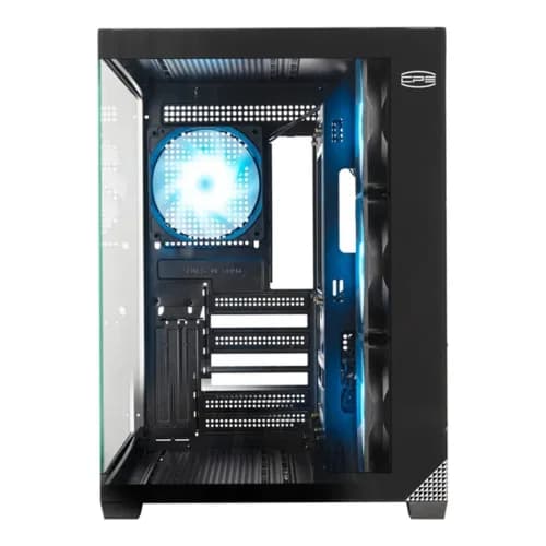 CARCASA PCCooler "C3 T700 ARGB", middle tower, gaming, fara sursa, suporta 10xfan, 4xfan inclus, USB Type-C x 1, USB 3.0 x 1, USB 2.0 x 1, audio+mic, 7 sloturi expansiune, negru, "C3 T700 ARGB BK" — miniatură