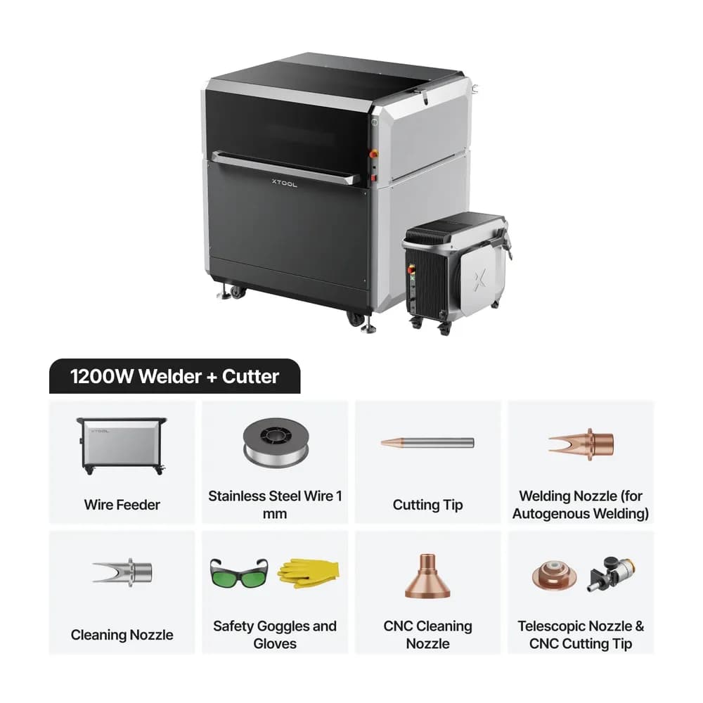 Gravator laser xTool MetalFab 1200 W (P1030708) — miniatură