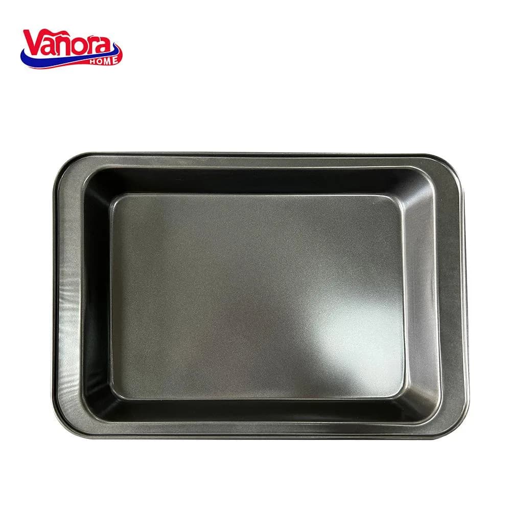 TAVA CUPTOR TEFLON 37X26X5 CM, EASY BAKE, VANORA HOME — miniatură