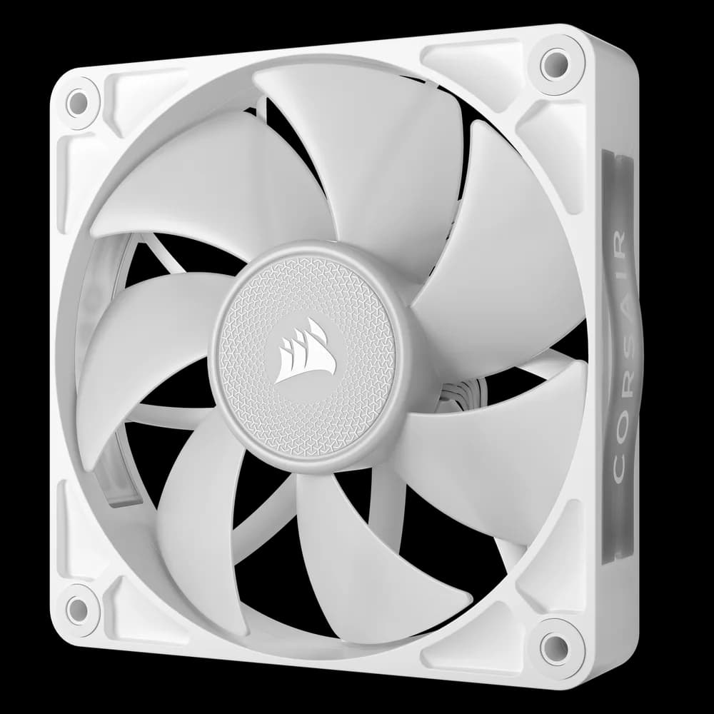 VENTILATOR Corsair iCUE LINK RX120 RGB ALB, viteza 0.400-2100 RPM +/- 10%, 10.5-74.2 CFM, Presiune Statica: 0.12-4.38 mm-H2O, 10-36dBA, Prindere magnetica, Lungime cablu 135mm "CO-9051021-WW" — miniatură