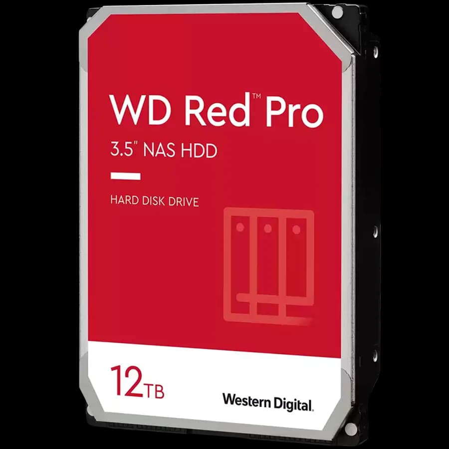 WD Red Pro 12TB SATA 6Gb/s 512MB Cache Internal 3.5inch 24x7 7200rpm "WD122KFBX"