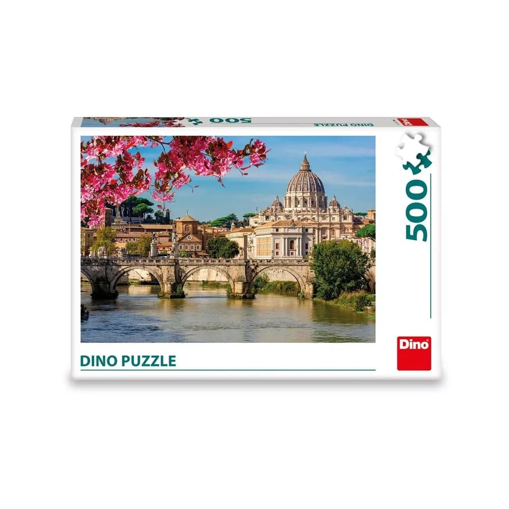 Puzzle 500 piese, Bazilica Sfantul Petru - DINO TOYS — miniatură
