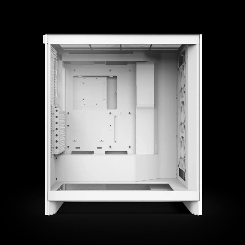Carcasa NZXT H7 Flow RGB (2024), Mid-Tower, ATX, Alb "CM-H72FW-R1" — miniatură
