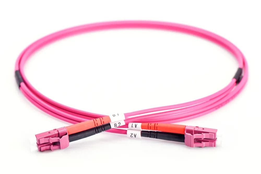 DIGITUS LWL Patchkabel LC -> LC 7.00m Multimode Duplex OM4 "DK-2533-07-4" — miniatură