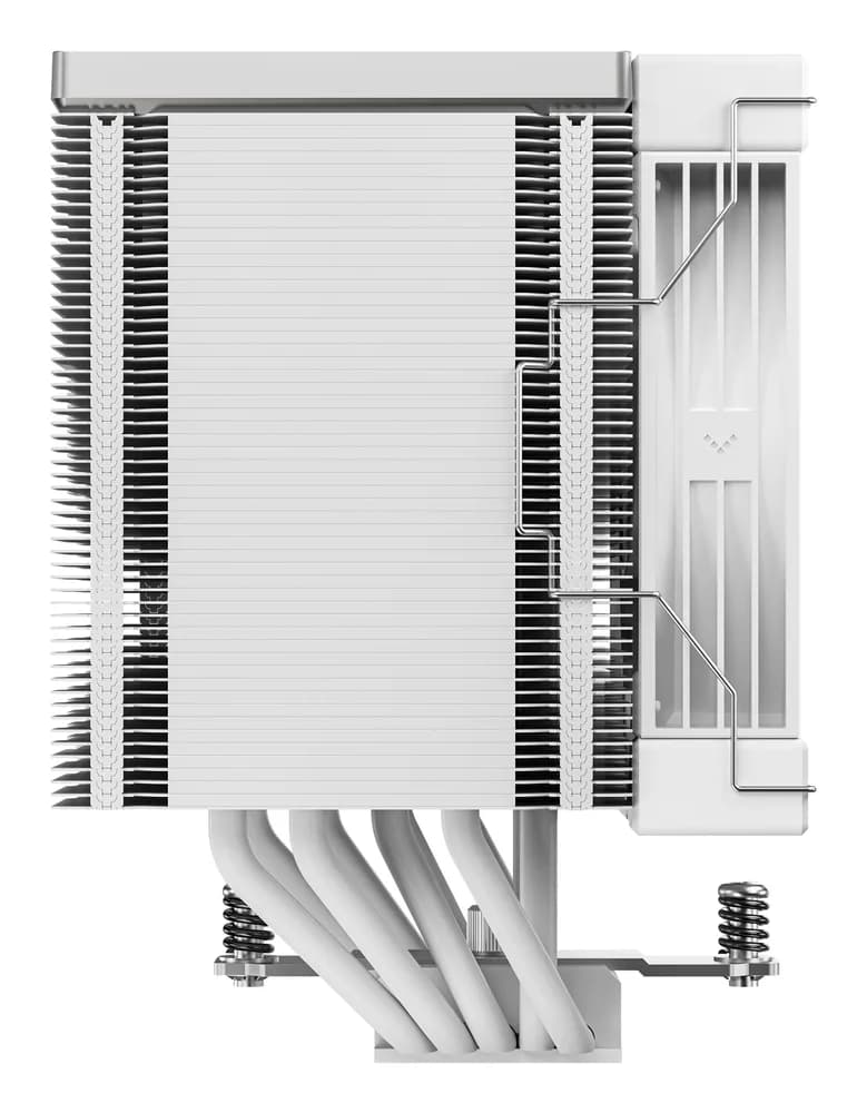 COOLER DeepCool "AK500 G2 WH" skt. Intel si AMD, racire cu aer, vent. 120mm, 2200 rpm, 5 heatpipes, inaltime 159mm, top cover lemn, alb,"R-AK500G2-WHNNMN-GJD" — miniatură