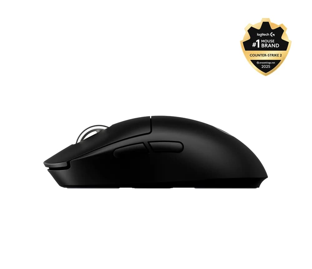 LOGITECH G PRO X SUPERLIGHT 2c compact wireless gaming mouse - BLACK - 2.4GHZ - EER2-933"910-007531" — miniatură
