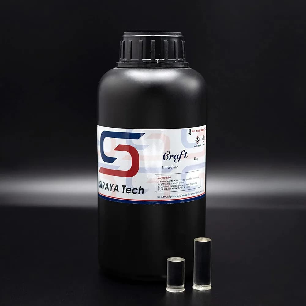 Accesoriu imprimantă 3D Siraya Tech Craft – 1 kg – High Clear