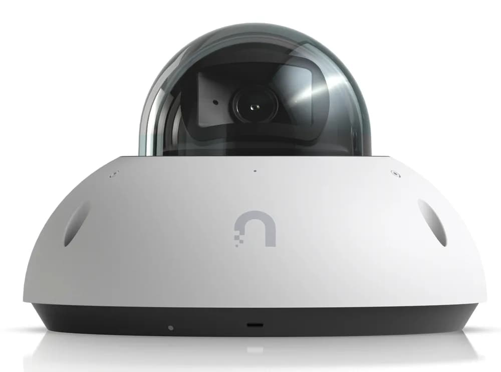 UBIQUITI UniFi Enterprise G6 Dome, 4K PoE camera "UVC-G6-DOME-W" — miniatură