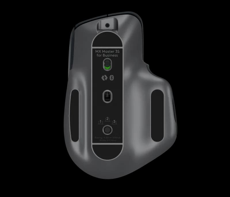 Mouse Gaming Wireless Logitech MX Master 3S for Business, 8000 dpi, Gri