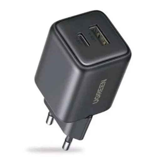 INCARCATOR retea Ugreen, "X514" Quick Charge 20W GaN, 1 x USB Type-C, 1x USB, negru "65737"