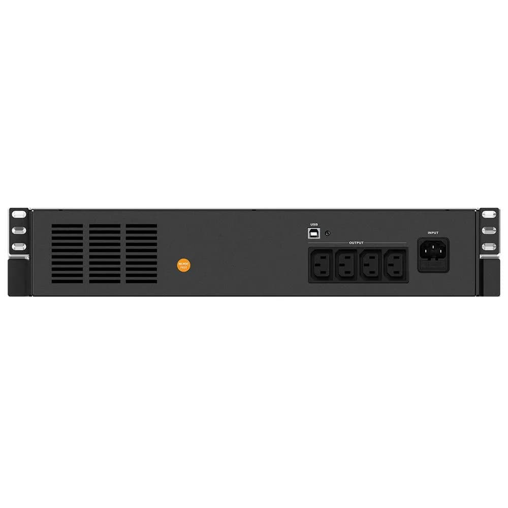 UPS NJOY Code 800, 480W, LCD, USB, Rackmount 2U — miniatură