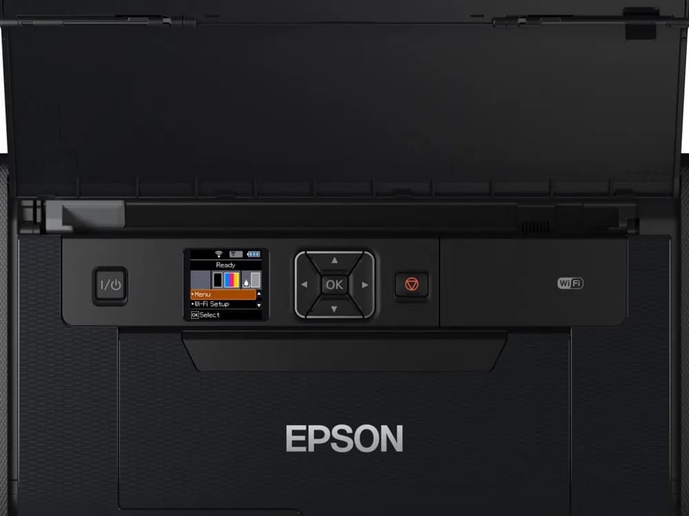 Imprimanta inkjet Epson WF-100W, Color, format A4, USB + Wi-Fi — miniatură