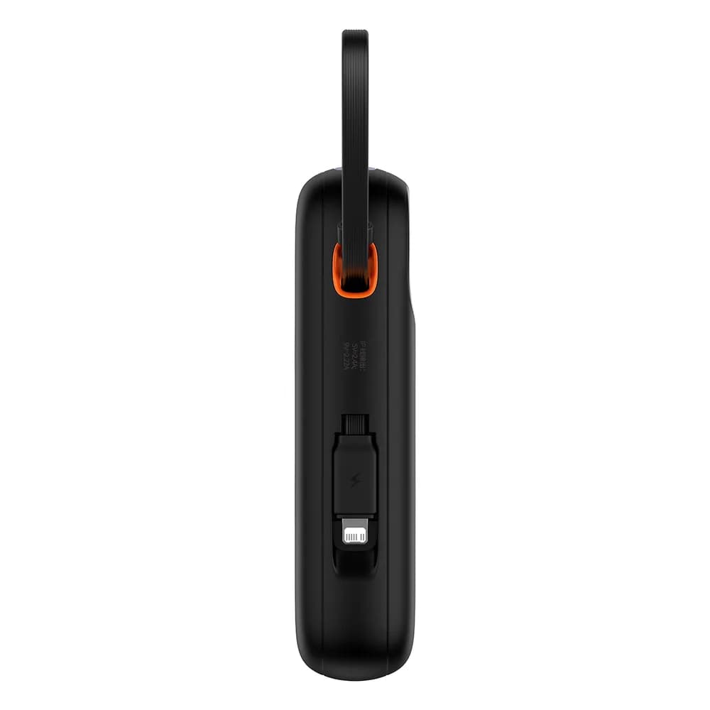 POWER BANK Baseus EnerFill FC31, 20000mAh, 22.5W, display, 1 x USB, cablu integrat USB Type-C si Iphone Lightning, negru, "P10082107123-00" - 6932172691196 — miniatură