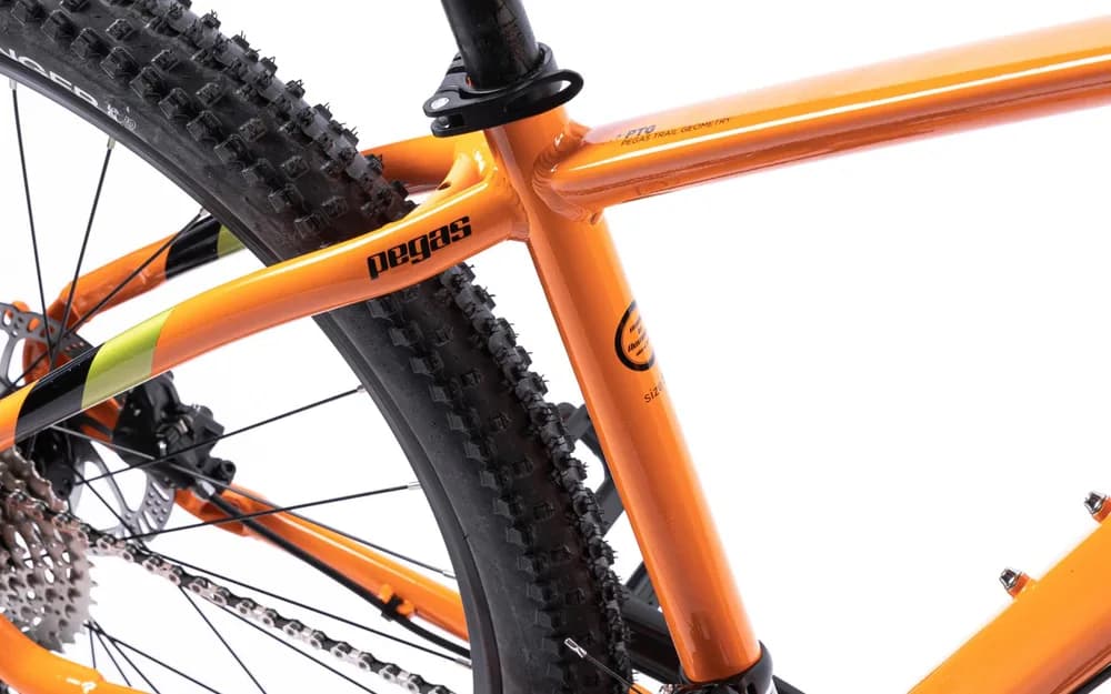 Bicicleta MTB Pegas DRUMET PRO S 27.5'' PORTOCALIU PERSIMMON — miniatură