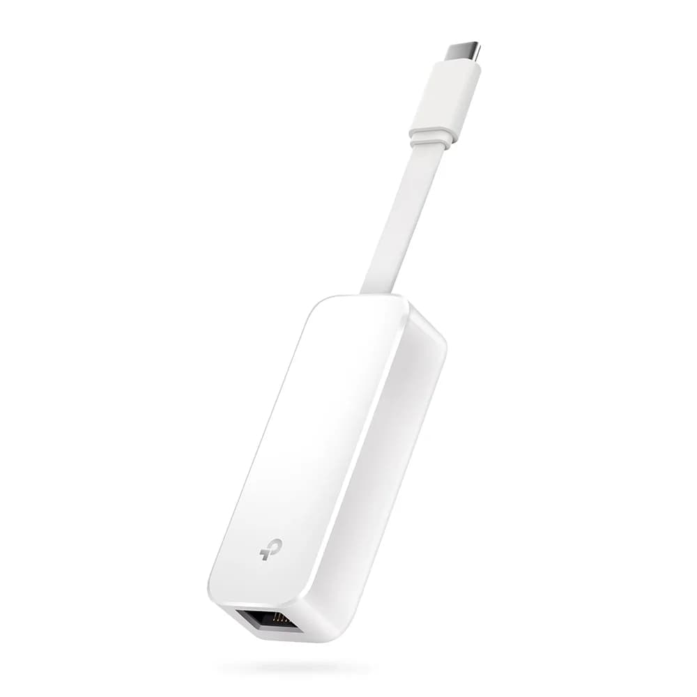 ADAPTOR RETEA TP-LINK, extern, USB-C, port RJ-45 Gigabit LAN, 1000 Mbps,"UE300C" — miniatură