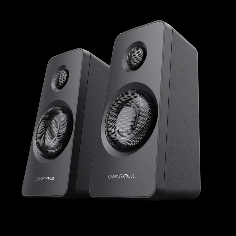 Sistem 2.1Trust GXT629 Tytan cu fir, USB 2.1, putere maxima RMS 120W, frecventa raspuns 20 Hz - 20.000 Hz, negru — miniatură