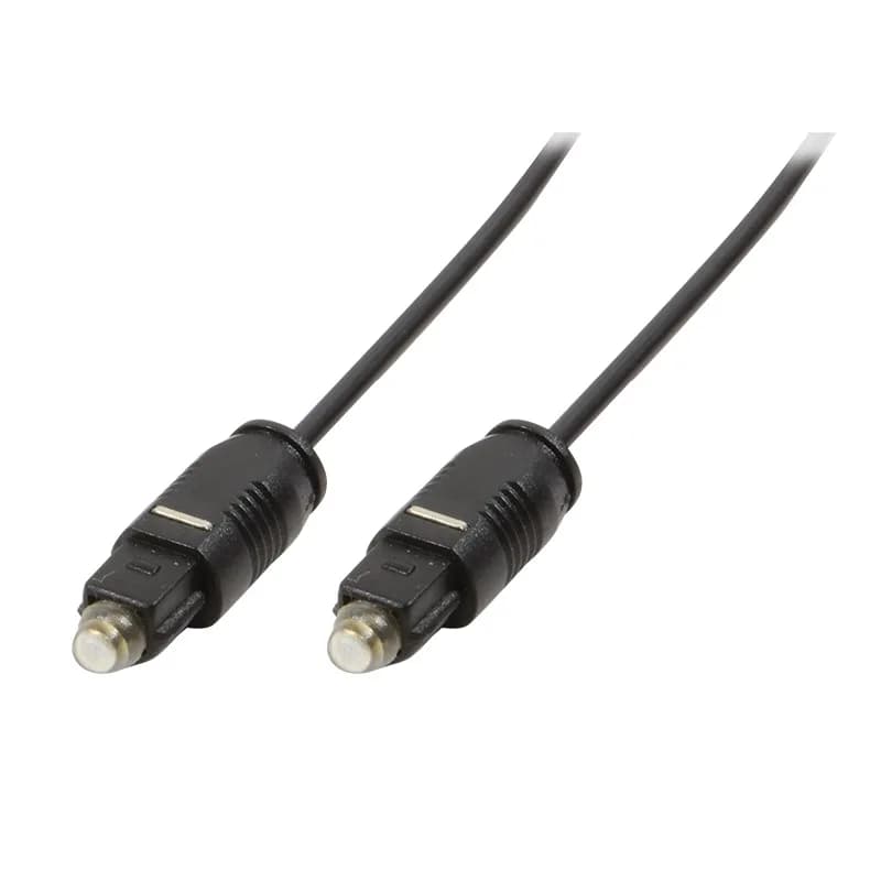 CABLU audio LOGILINK Toslink Optic (T/T)(pt. conexiune optica intre BLU-Ray si echipamentul audio), 0.5m, black, "CA1005"