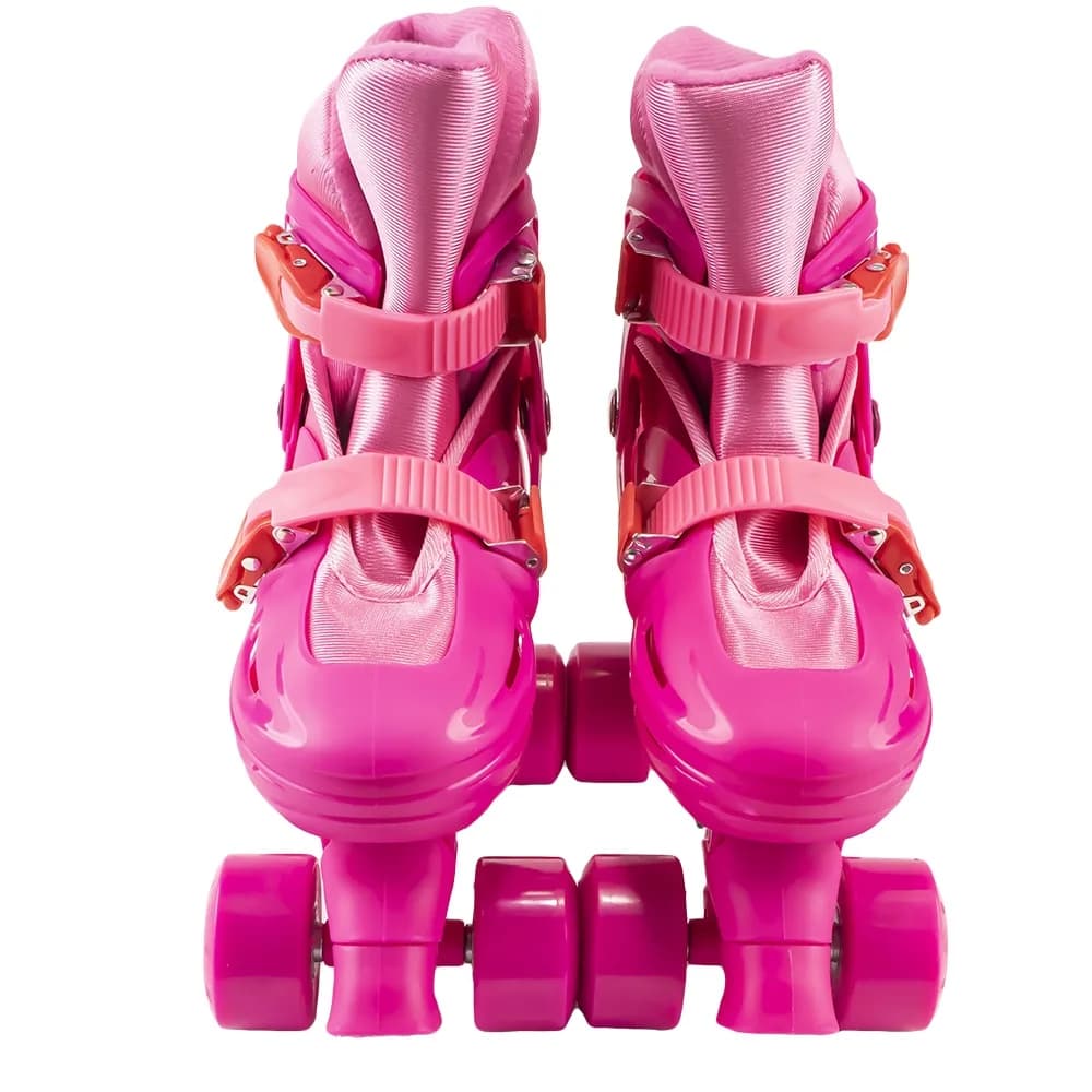 Set patine cu rotile+casca+cotiere+genunchiere, L (39-43) — miniatură