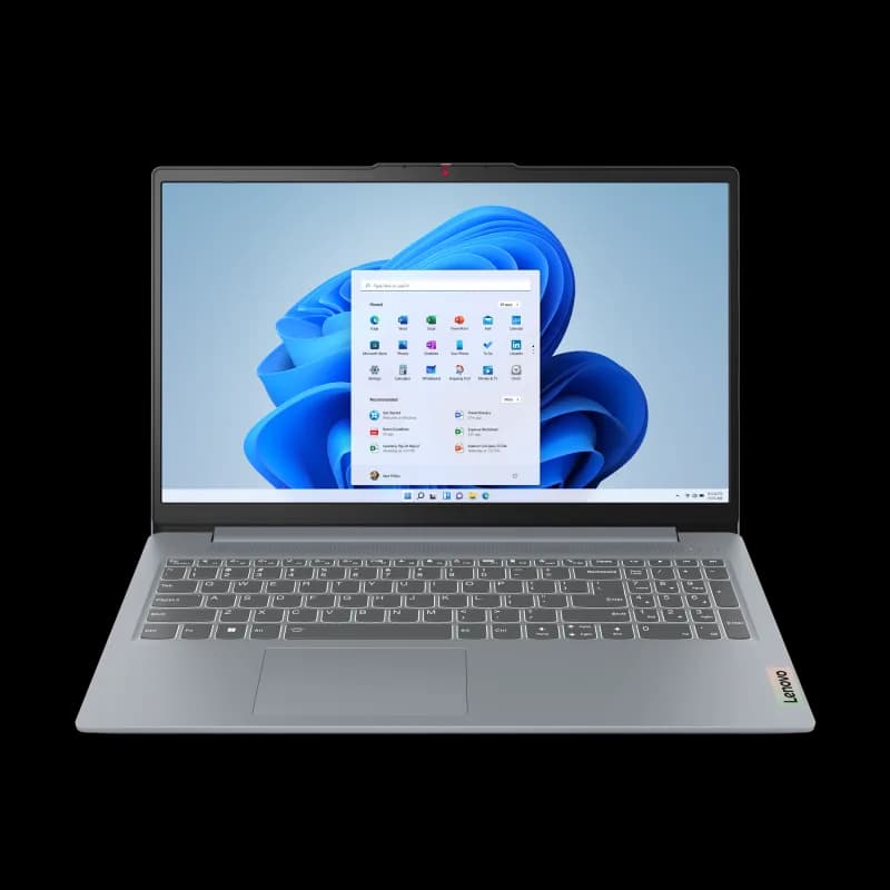 Laptop Consumer Lenovo IdeaPad Slim 3 15ABR8, cu procesor AMD Ryzen 7 5825U, 15.6'' IPS, 16 GB DDR4, 512 GB, AMD Radeon Graphics, Fara OS