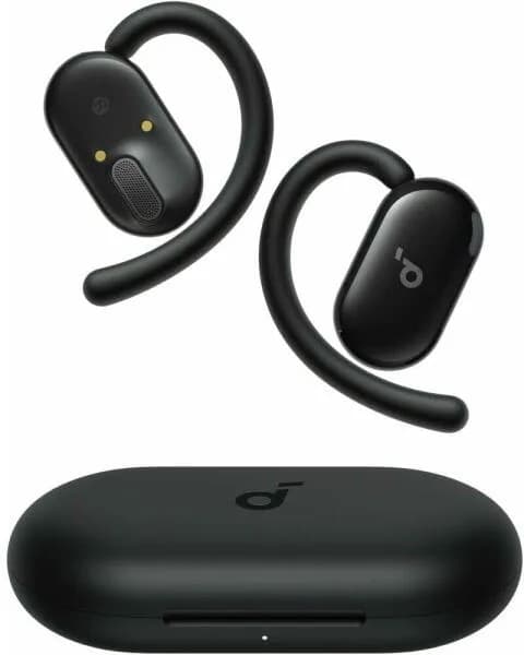 Casti TWS Anker "SoundcoreV20i", tip butoni, utilizare multimedia, Bluetooth 5.3, 4 x mic, durata baterie pana la 36 ore, IP55, ANC A.I., negru, "A3876G11" - 0194644037581