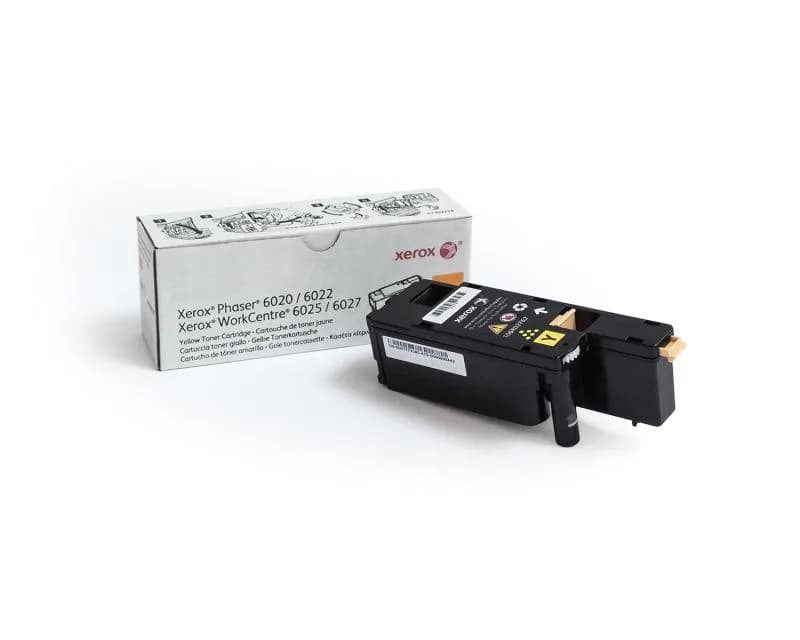 Toner Original Xerox Yellow, 106R02762, pentru Ph 6020|Ph 6022|WC 6025|WC 6027, 1K, "106R02762" — miniatură