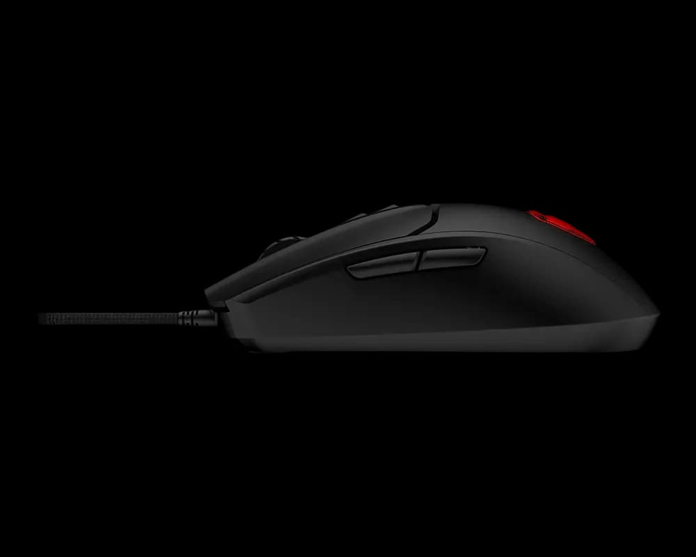 MSI Mouse Gaming FORGE GM100, 6400 DPI, USB 2.0, Negru "FORGE GM100" — miniatură