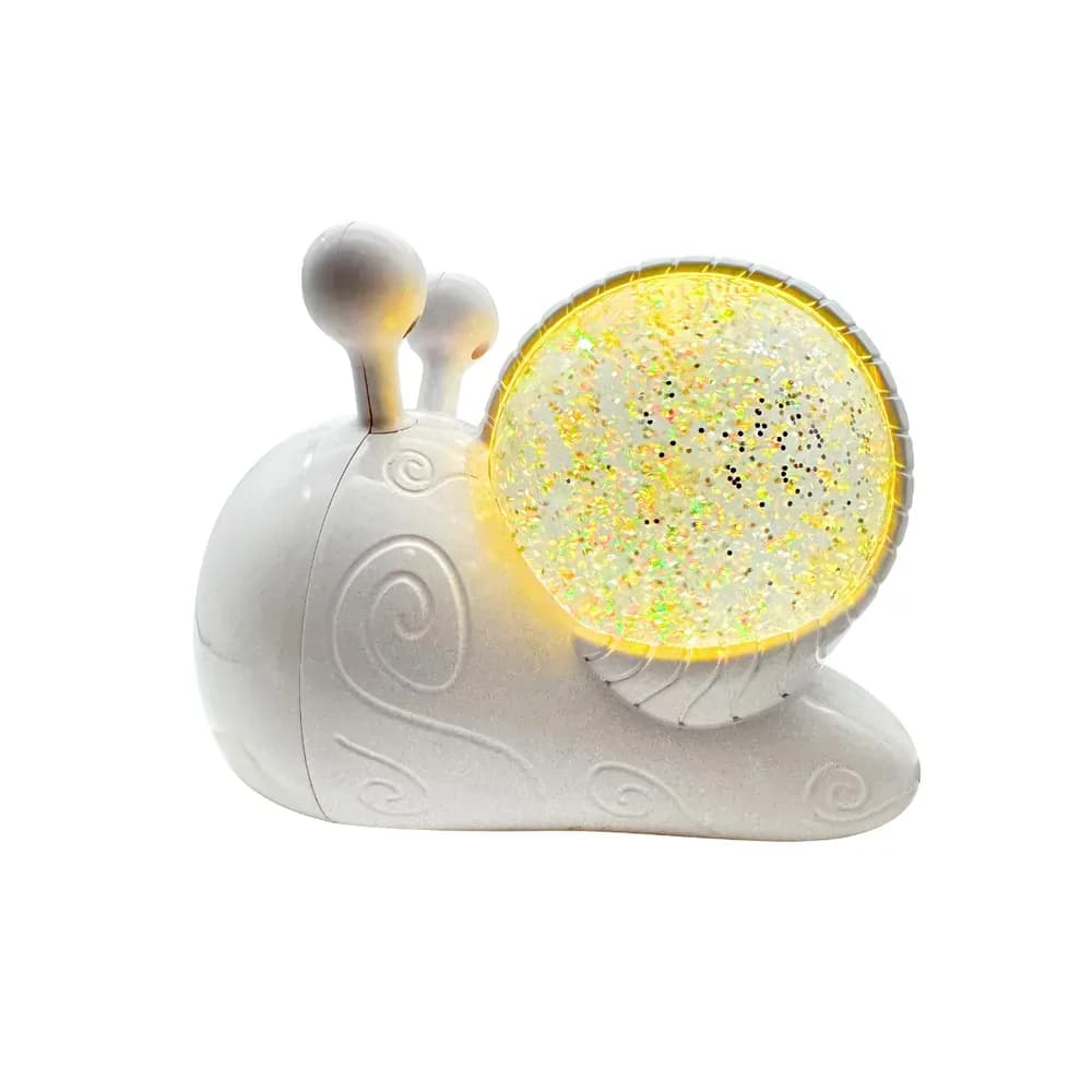 Bilă cu sclipici luminoasă tip melc — miniatură