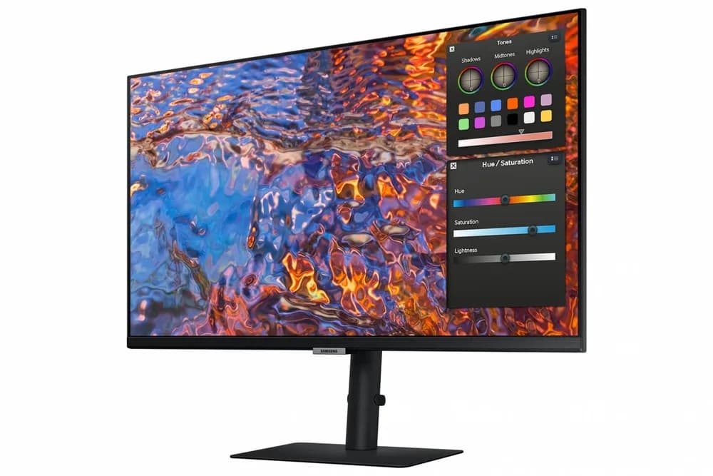 Monitor Samsung 27" LS27B800PXPXEN, Diagonal (inch): 27, Diagonal (cm): 69, Aspect ratio: 16:9, Panel: IPS, Resolution: 3840x2160, Refresh Rate: 60Hz, Response time GtG: 5ms, Brightness (max): 350 cd/m², Contrast (static) : 1000:1, Viewing angle: 178°/178°, Color Gamut Type: 98% DCI, Colours: 1.07B — miniatură