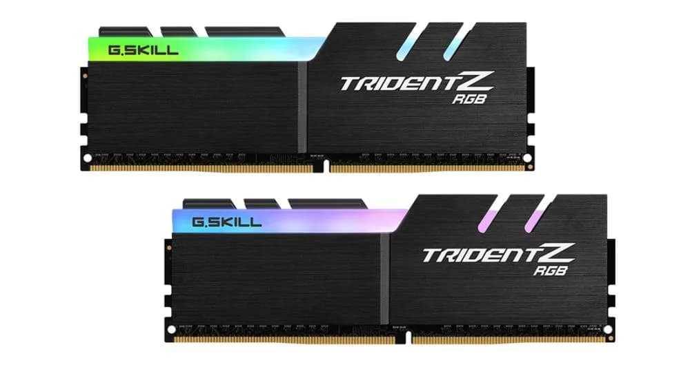 Memorie DDR G.Skill - gaming "Trident Z RGB" DDR4 16GB frecventa 3600 MHz, 8GB x 2 module, radiator,iluminare, latenta CL16, "F4-3600C16D-16GTZRC"