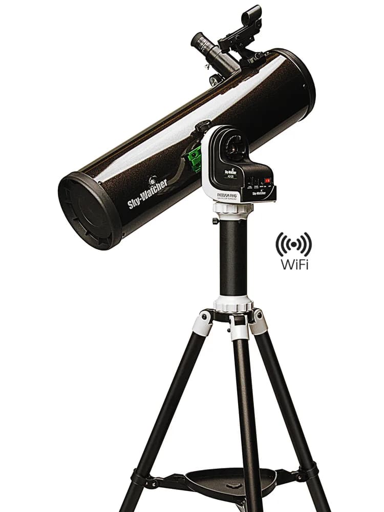 Telescop Newton SkyWatcher Explorer-130PS 130/650 pe montură AZ-GTi (GoTo WiFi)