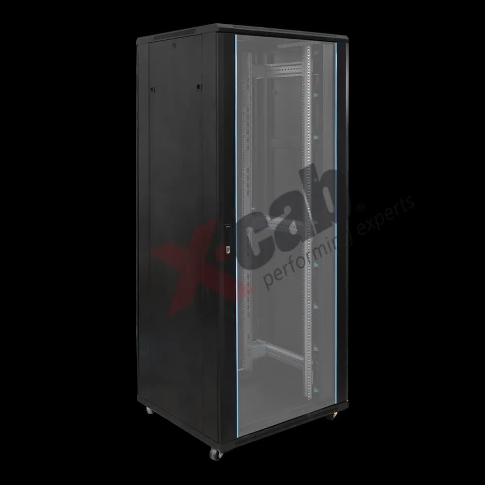 Cabinet metalic de podea 19", tip rack stand alone, 32U 800x800 mm, Xcab S "Xcab-32U8080S"