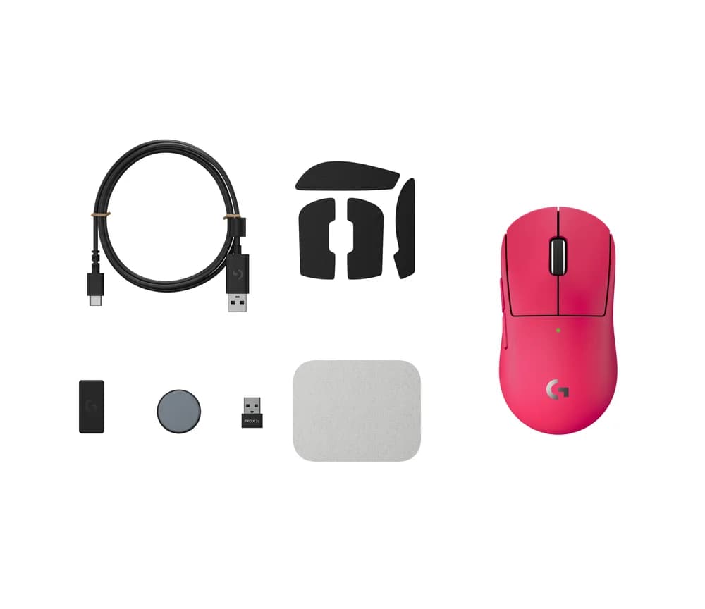 LOGITECH PRO X SUPERLIGHT 2c compact wireless gaming mouse - PINK "910-007546" — miniatură