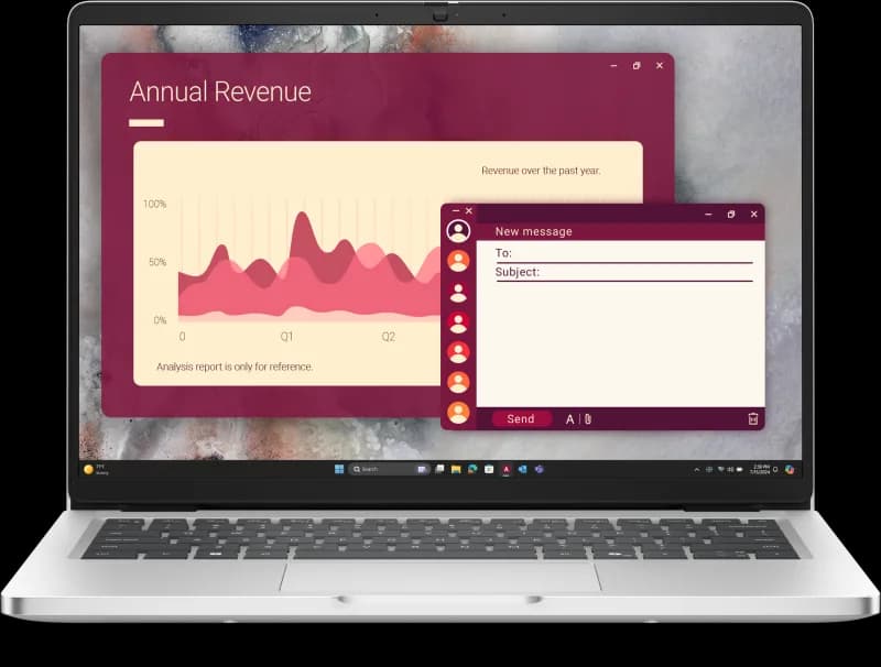 Laptop Business DELL Pro 14, cu procesor Intel Core Ultra 5 235U, 14'' IPS, 16 GB DDR5, 512 GB SSD, Intel Graphics, Ubuntu Linux