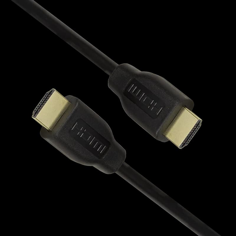 CABLU video LOGILINK, HDMI (T) la HDMI (T), 20m, conectori auriti, rezolutie maxima 4K UHD (3840 x 2160) la 30 Hz, HDMI 1.4, 2xecranaj, negru, "CH0055" — miniatură