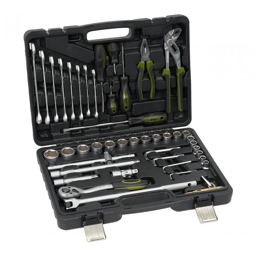 HEINNER TRUSA 44 PIESE 1/2" CR-V — miniatură