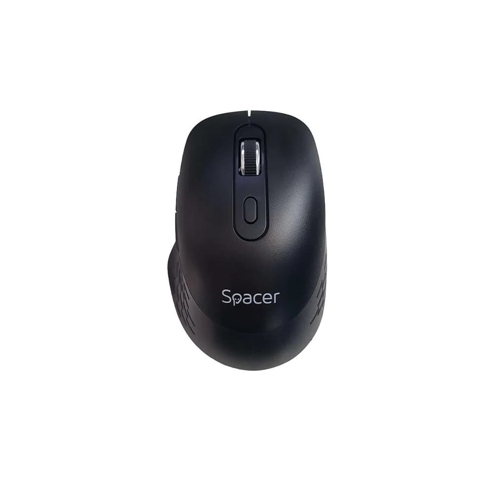 Mouse Wireless SPACER SPMO-WS02-BT, 1600 dpi, Negru — miniatură